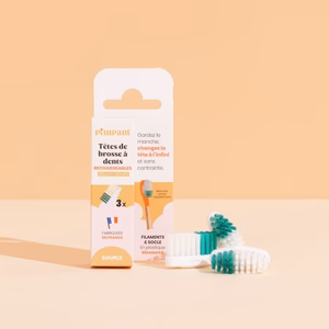 recharges-brosses-dent-x3-pimpant_300x 3 TETES BROSSE À DENTS PIMPANT (POILS SOUPLES) – Image 1