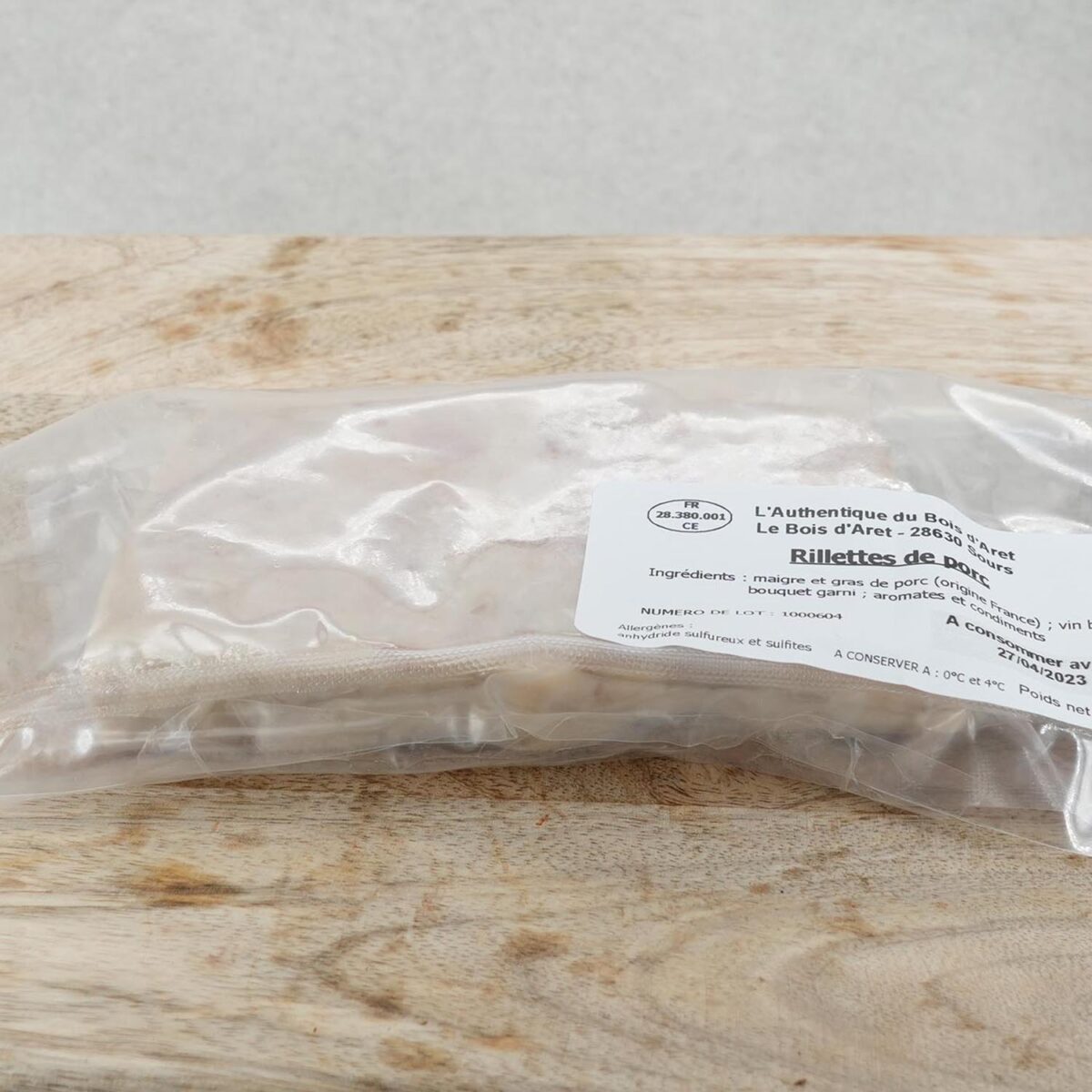 RILLETTE DE COCHON "L'AUTHENTIQUE DU BOIS D'ARET" – Image 2