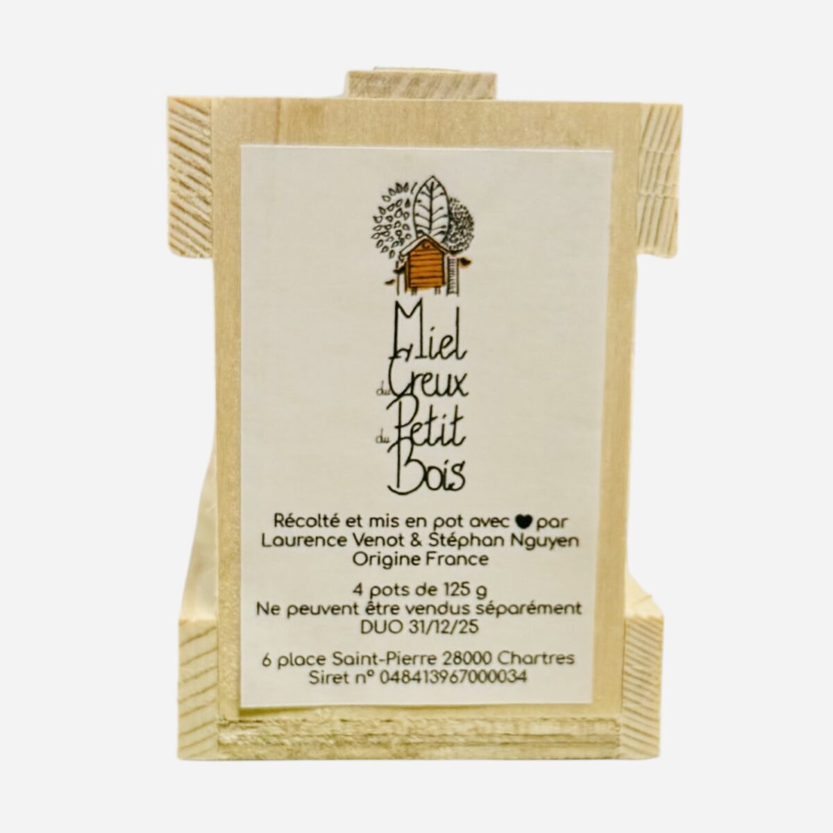COFFRET MIEL "DU CREUX DU PETIT BOIS" – Image 2