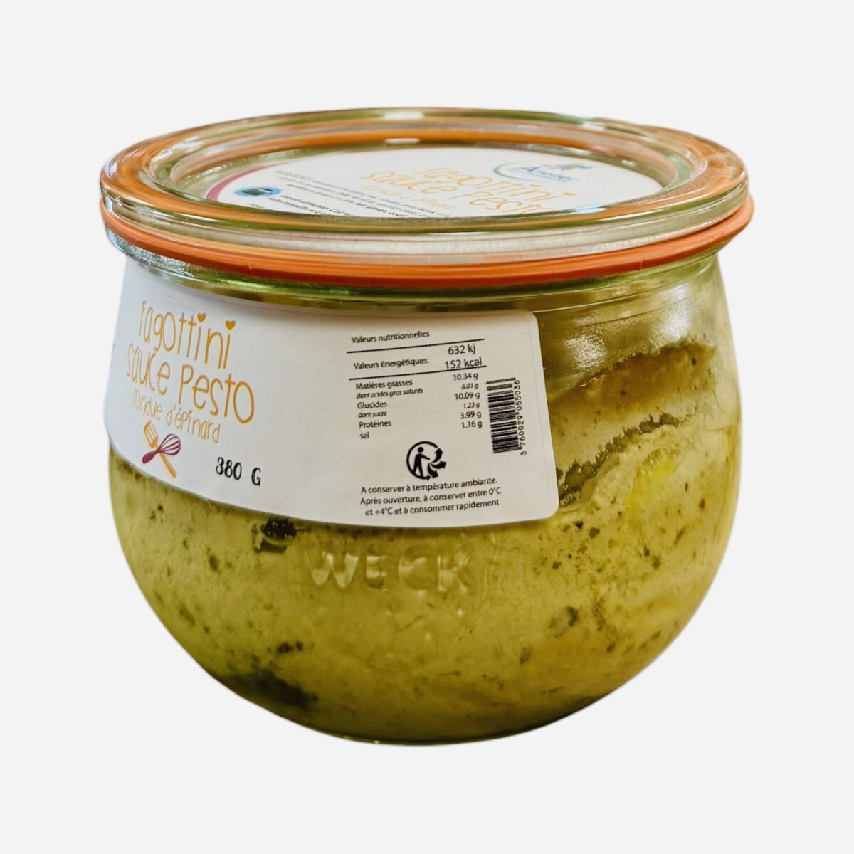 FAGOTTINI AU JAMBON SAUCE PESTO LA BOURRICHE AUX APPETITS – Image 2