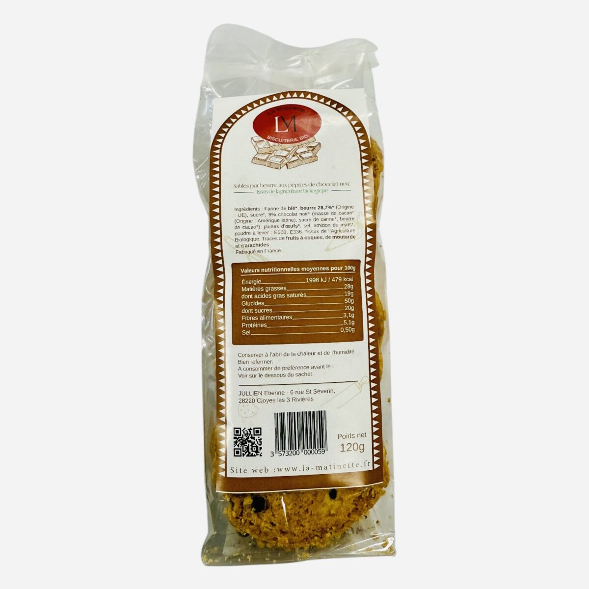 SABLÉS CHOCO NOIR "LA MATINETTE" – Image 2