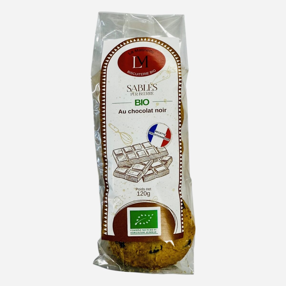 SABLÉS CHOCO NOIR "LA MATINETTE" – Image 1