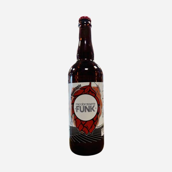 BIÈRE LA QUADRUPLE "MICROBRASSERIE FUNK"