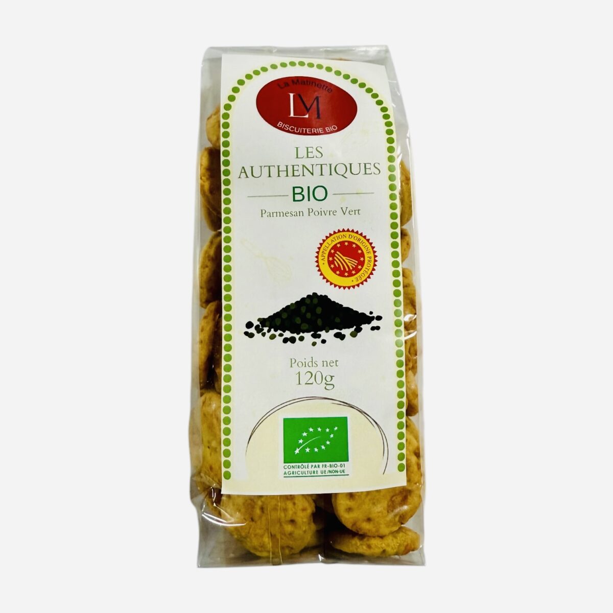 Photoroom_007_20250315_141304 BISCUITS PARMESAN POIVRE VERT "LA MATINETTE" – Image 1