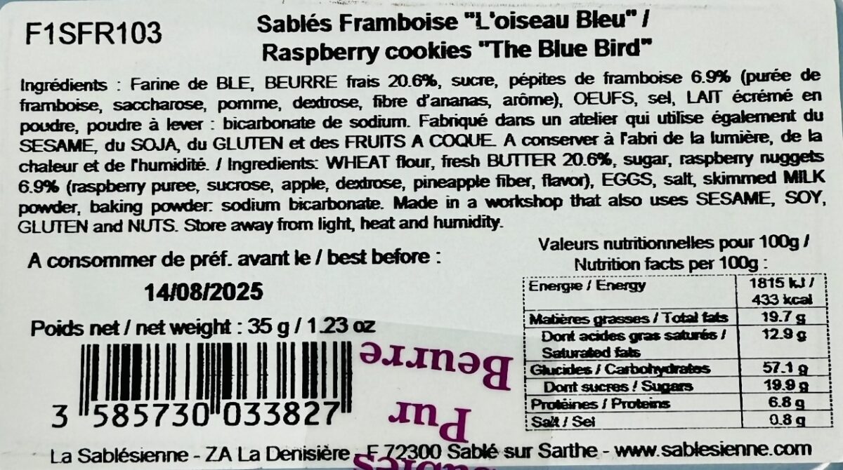 BOITE MÉTAL "LA SABLESIENNE" – Image 2