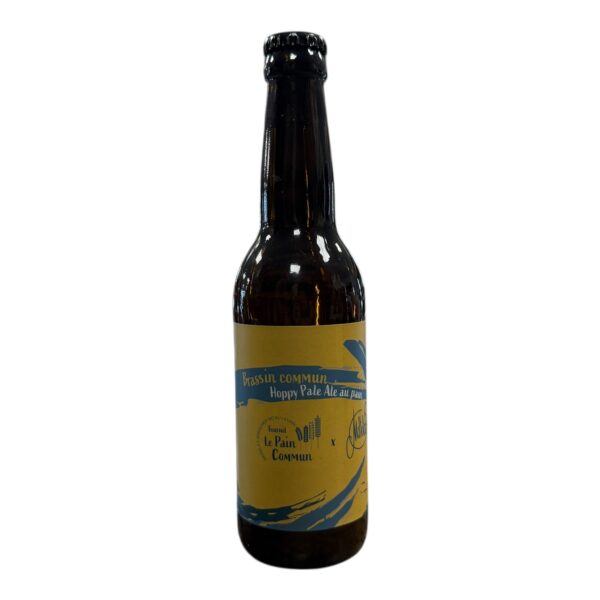 BIÈRE PALE ALE AU PAIN "BRASSIN COMMUN" BRASSERIE MALTOLAB