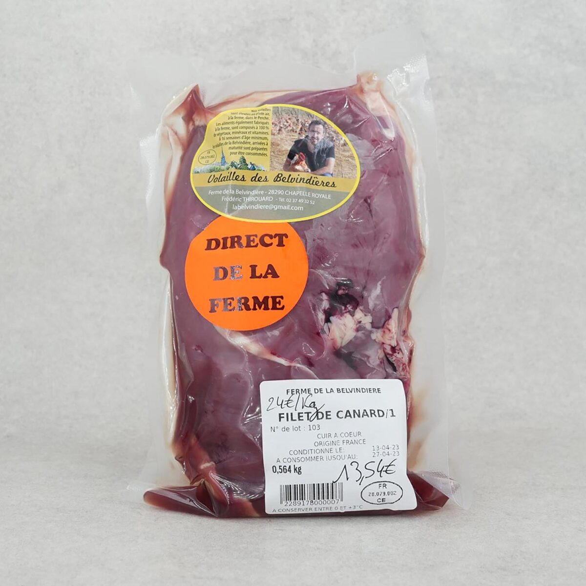 DSC02339 MAGRET DE CANARD FRAIS "FERME DE LA BELVINDIÈRE" – Image 1