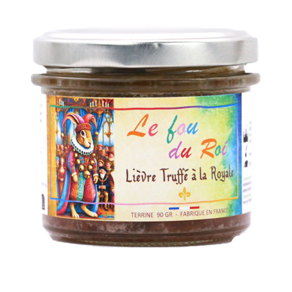 TERRINE DE LIÈVRE TRUFFÉ À LA ROYALE LA BOURRICHE AUX APPETITS