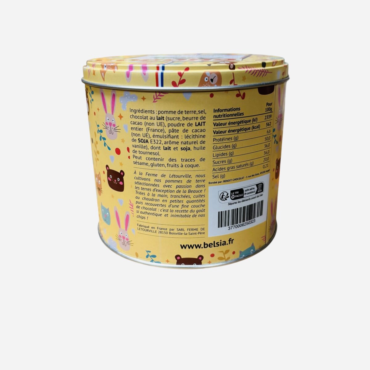 CHOCO BELSIA CHIPS ENROBÉES AU CHOCOLAT AU LAIT – Image 2