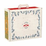 VALISETTE NOEL CERF ROUGE GRAND FORMAT
