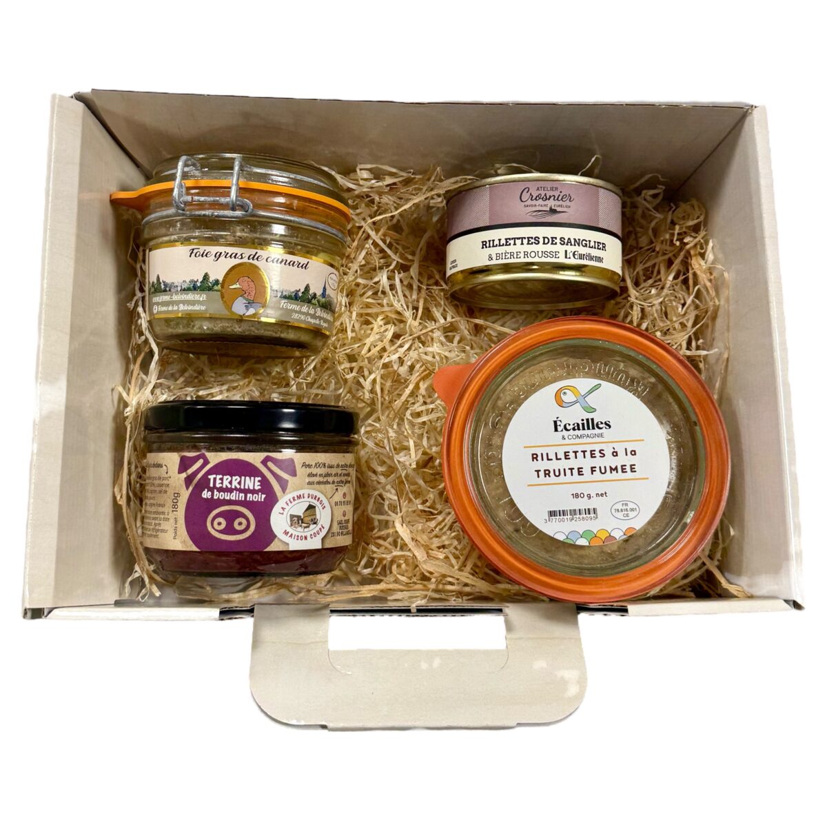 COFFRET GOURMAND RILLETTE, TERRINE, TARTINADE "À COMPOSER" 4 ARTICLES – Image 2