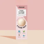 LOT DE 3 BALLES DE SÉCHAGE PURE LAINE PIMPANT