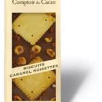 TABLETTE LAIT BISCUITS CARAMEL NOISETTES "COMPTOIR DU CACAO"