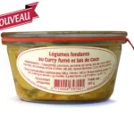 LÉGUMES FONDANTS AU CURRY FUMÉ ET LAIT DE COCO