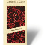 TABLETTE NOIRE FRAMBOISE "COMPTOIR DU CACAO"