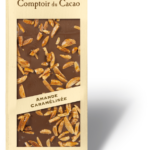 TABLETTE CHOCOLAT LAIT AMANDE "COMPTOIR DU CACAO"