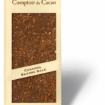 TABLETTE CHOCOLAT LAIT CARAMEL BEURRE SALÉ "COMPTOIR DU CACAO"