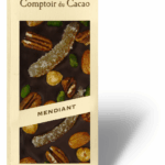 TABLETTE TRÈS GOURMANDE NOIRE MENDIANT "COMPTOIR DU CACAO"