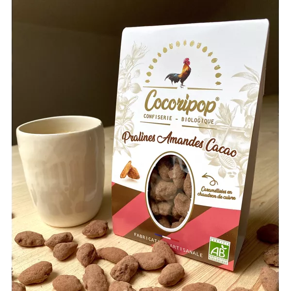 PRALINES AMANDES CACAO COCORIPOP