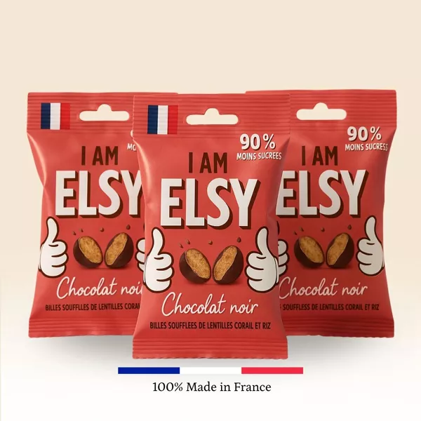 BILLES SOUFFLÉES CHOCOLAT NOIR ELSY