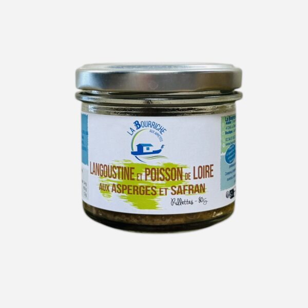 RILLETTES DE LANGOUSTINE ET POISSON DE LOIRE LA BOURRICHE AUX APPETITS