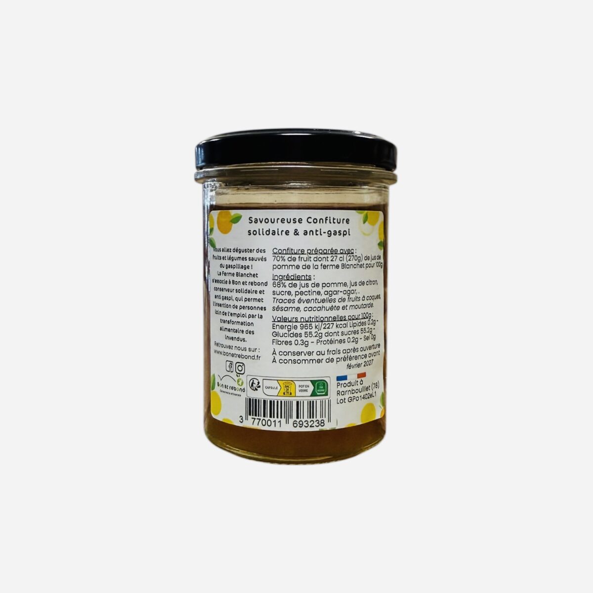 GELÉE DE POMME FERME BLANCHET – Image 2