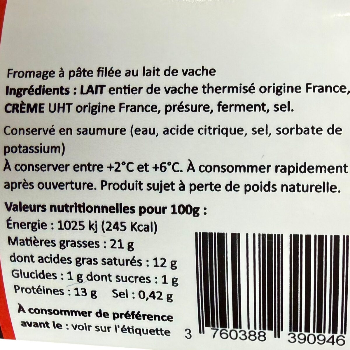 BURRATA EN BOULE PUR PERCHE – Image 2