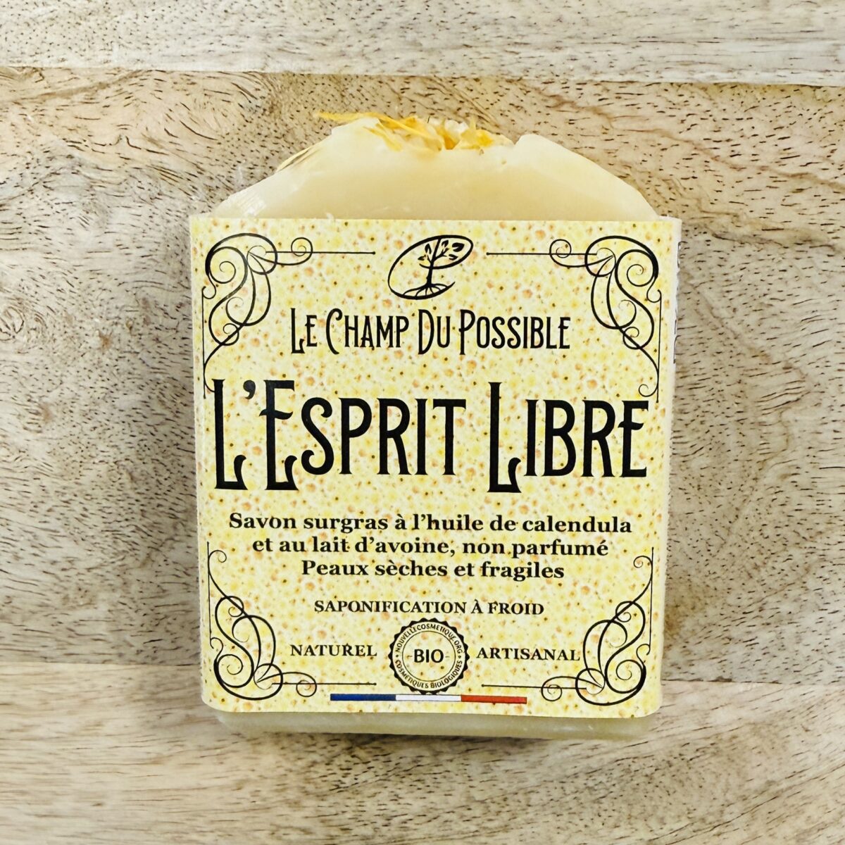 SAVON L'ESPRIT LIBRE "LE CHAMP DU POSSIBLE" – Image 1