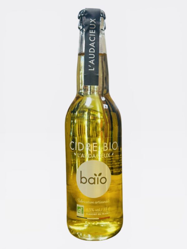 CIDRE BRUT BIO "L'AUDACIEUX" BAIO