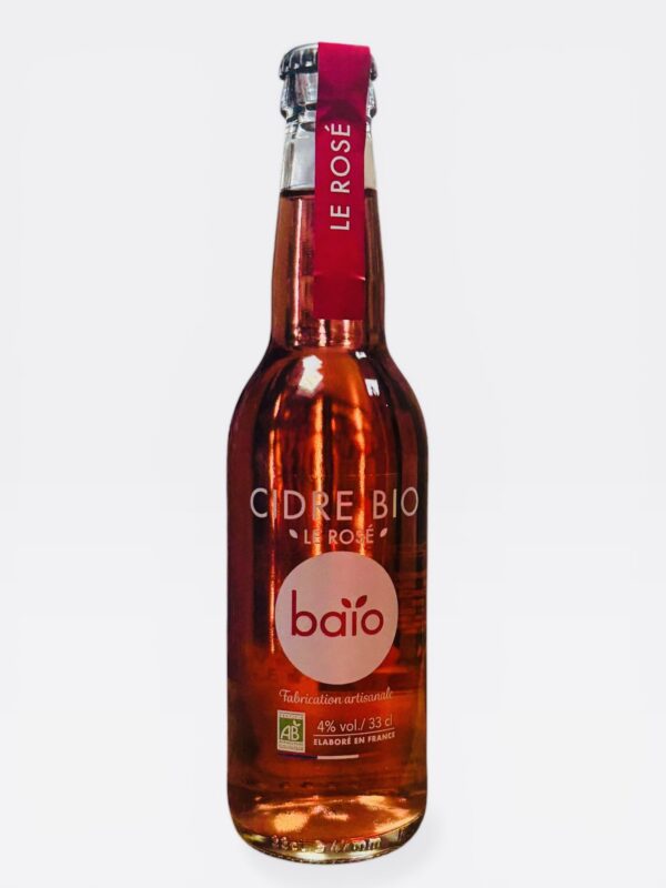 CIDRE BIO "LE ROSÉ" BAIO