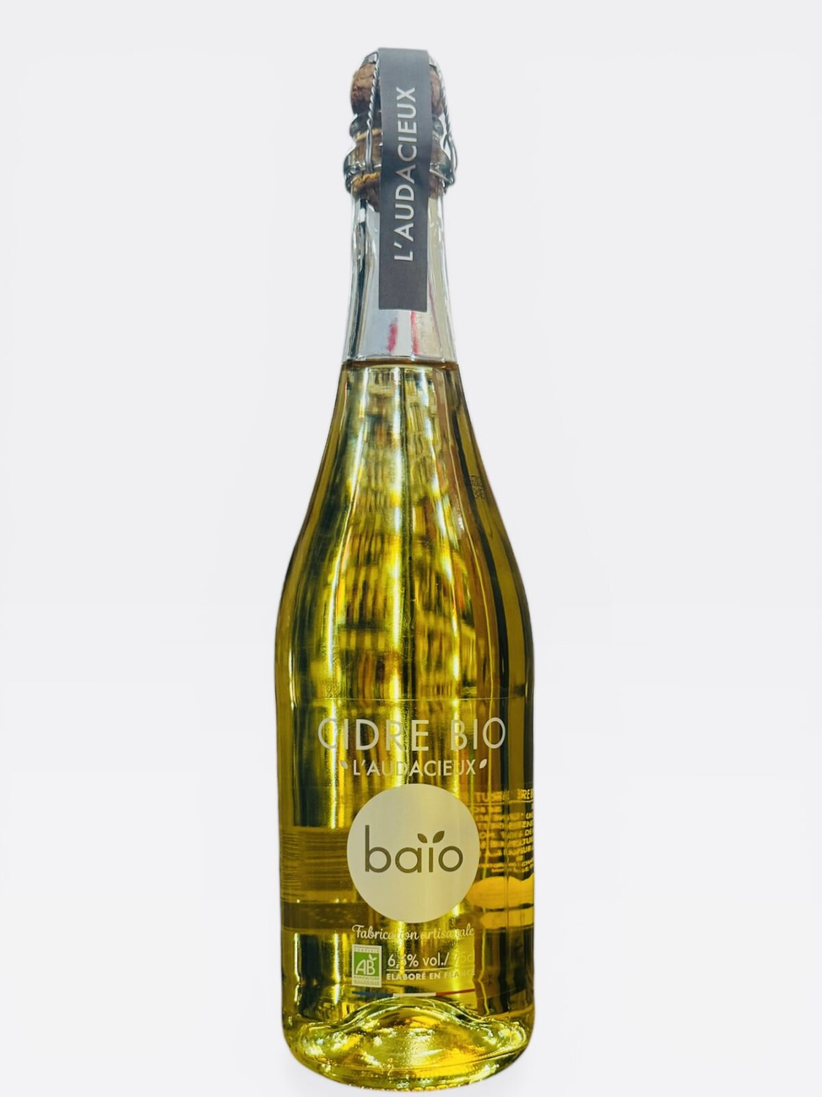 CIDRE BRUT BIO "L'AUDACIEUX" BAIO – Image 1