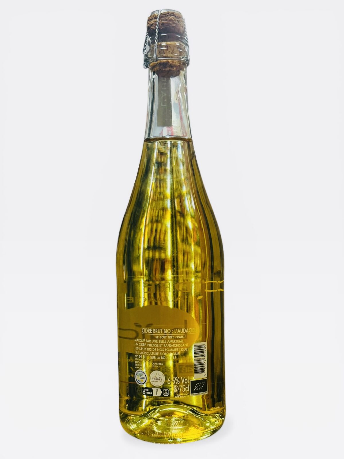 CIDRE BRUT BIO "L'AUDACIEUX" BAIO – Image 2