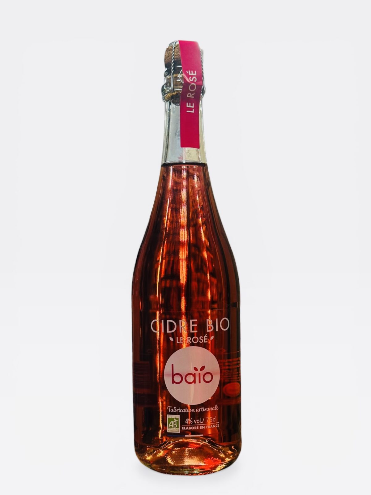 CIDRE BIO"LE ROSÉ" BAIO – Image 1