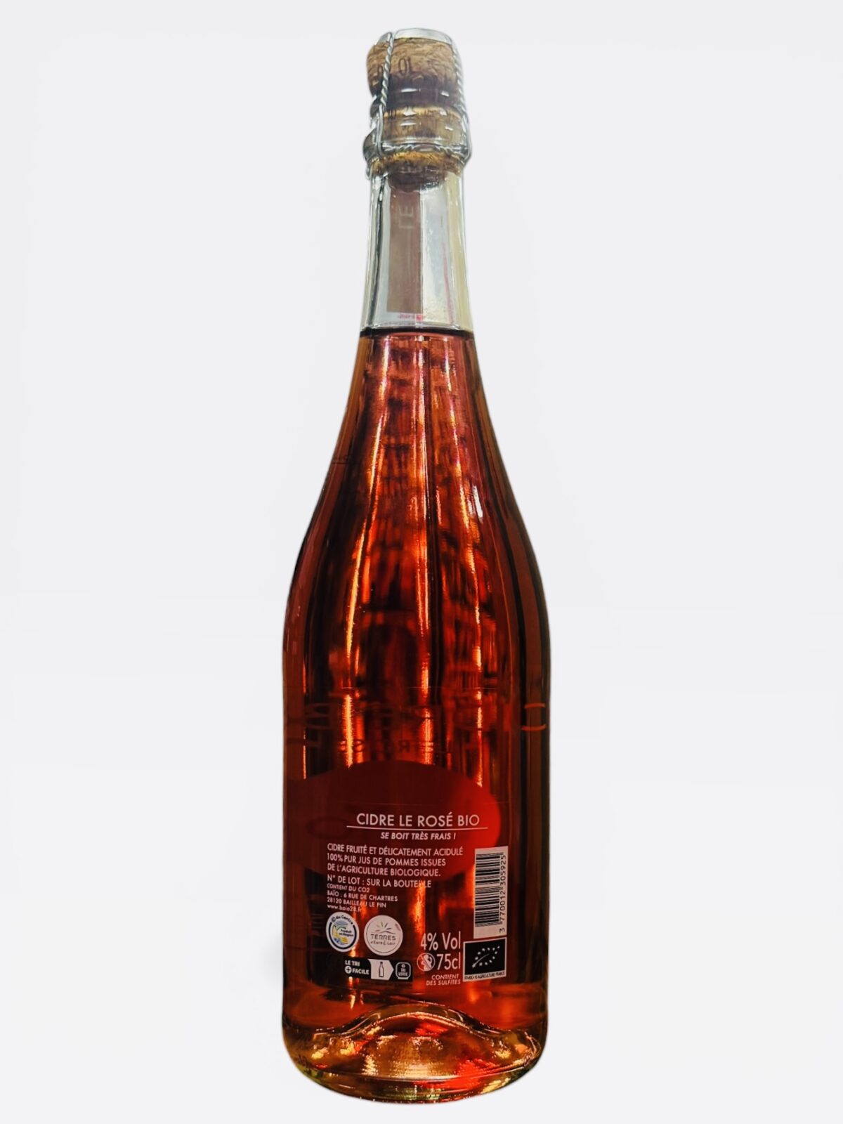 CIDRE BIO"LE ROSÉ" BAIO – Image 2