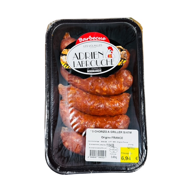 Photoroom_20260401_093117 CHORIZO DE VOLAILLE À GRILLER X5 – Image 1
