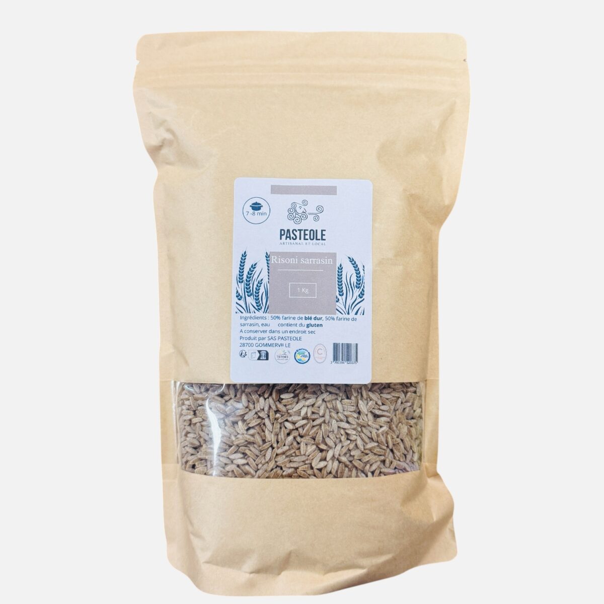 PÂTES RISONI SARRASIN PASTEOLE – Image 1