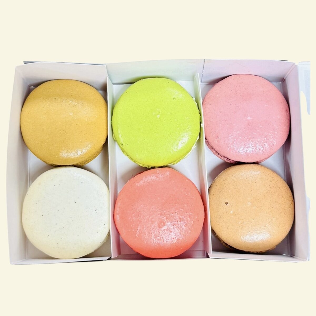 BOITE DE 6 MACARONS "LES MACARONDISES" – Image 2