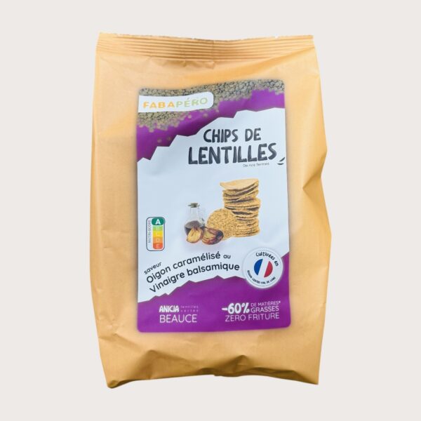 CHIPS DE LENTILLES OIGNON/VINAIGRE "FABAPÉRO"