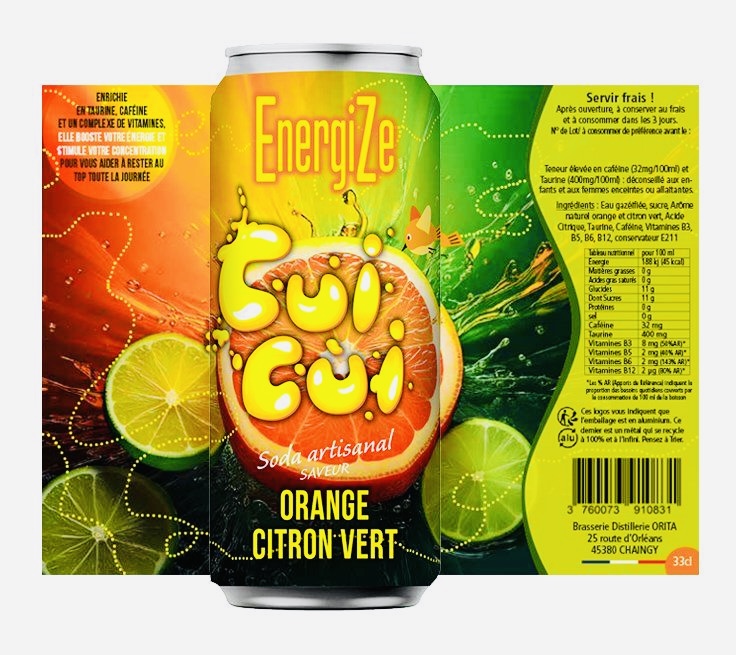 IMG_3163 CUI CUI ENERGIZE ORANGE - CITRON VERT – Image 1