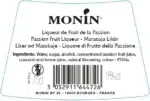 LIQUEUR MONIN FRUIT DE LA PASSIONS 16% – Image 2